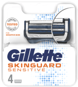 GILLETTE SKINGUARD SENSITIVE Резервни ножчета 4 броя