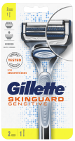 GILLETTE SKINGUARD SENSITIVE Система самобръсначка + 2 ножа