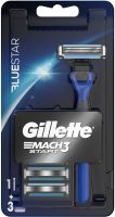 GILLETTE MACH 3 START Система самобръсначка с 3 ножчета Blue Star