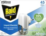 RAID ESSENTIALS Електрически изпарител + пълнител против комари