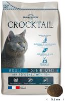 PRO-NUTRITION CROCKTAIL ADULT STERILIZED Храна за кастрирани котки 2 кг