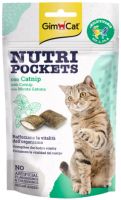 GIMCAT NUTRI Pockets Хрупкави джобчета с котешка трева+витамини