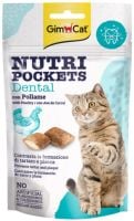 GIMCAT NUTRI Pockets Dental Хрупкави джобчета с птиче 60 г