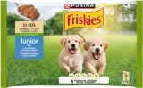 FRISKIES JUNIOR Пауч за малки кученца с Пиле и Морков 4х85г