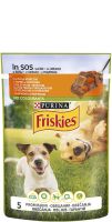 FRISKIES Dog Пауч с Пилешко месо и Моркови в сос 85 г