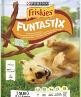 FRISKIES FUNTASTIX Лакомство за куче с Бекон и сирене 180 г