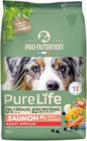 PURE LIFE ADULT MEDIUM Суха храна за пораснали кучета с сьомга 2 кг