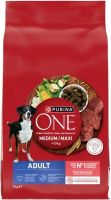 PURINA ONE MEDIUM/MAXI ADULT Суха храна с Говеждо и Ориз 7 кг