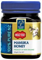 MANUKA HEALTH 100 % Чист мед от манука MGO 550+ 250 г
